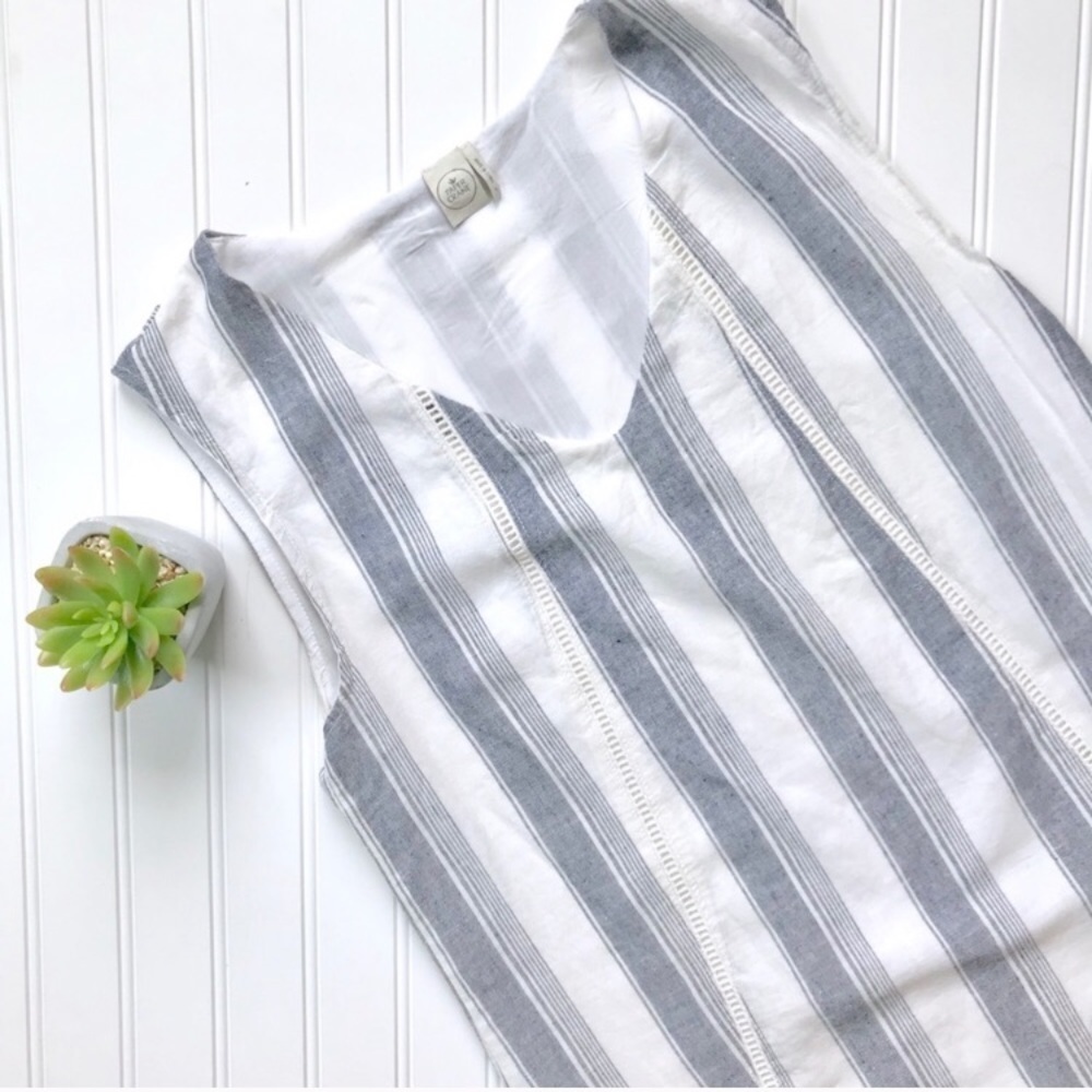 •Paper Crane• striped shift dress